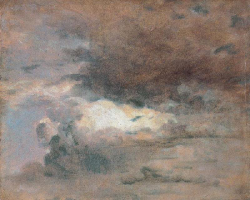 John Constable Evening France oil painting art